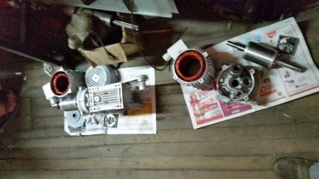 Mantención de motores eléctricos.