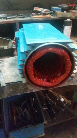 Mantención de motores eléctricos.